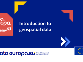 Introduction to geospatial data